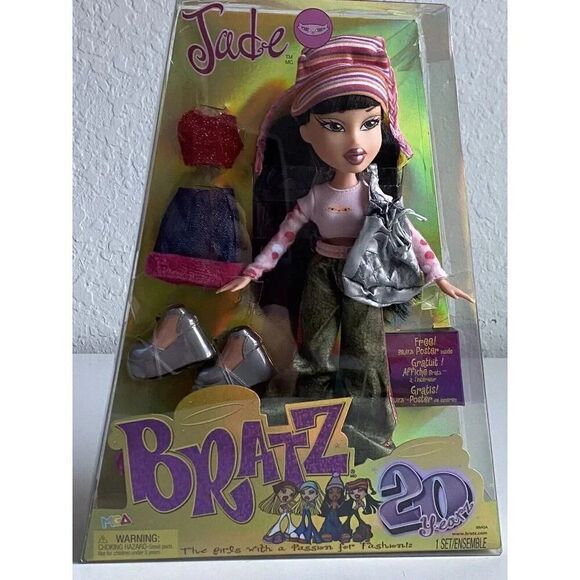 Bratz 20 Yearz Special Anniversary Limited Edition Original Fashion Doll JADE - Picture 1 of 16